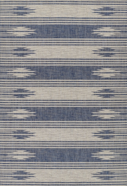 Momeni Riviera Rv-07 Blue Area Rug