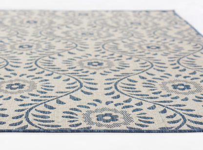 Momeni Riviera Rv-09 Blue Area Rug