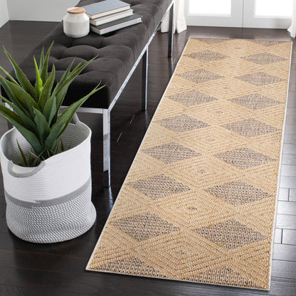 Liora Manne Dunes Modern Diamond 6688/22 Camel Area Rug