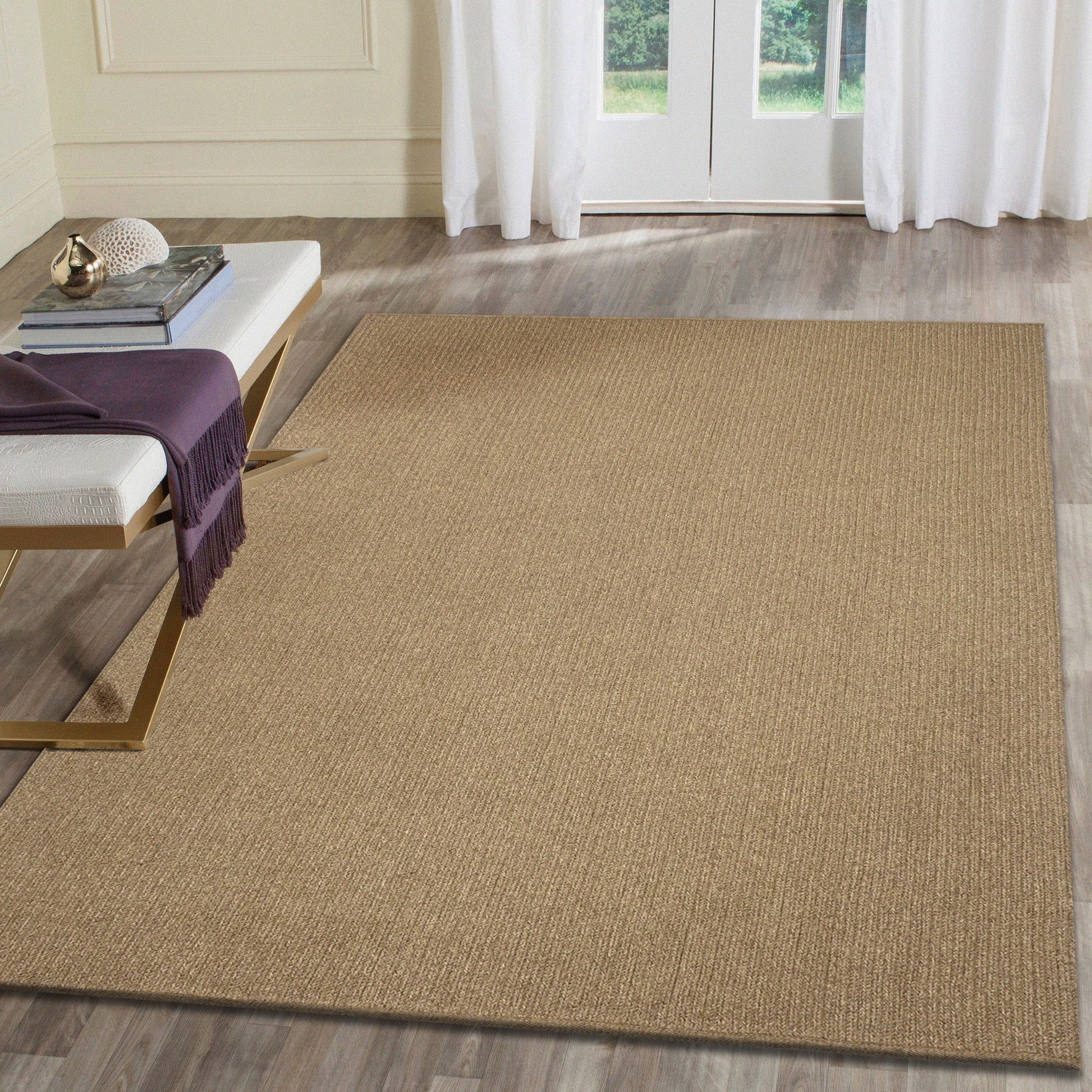 Liora Manne Calais Solid 6781/12 Camel Area Rug