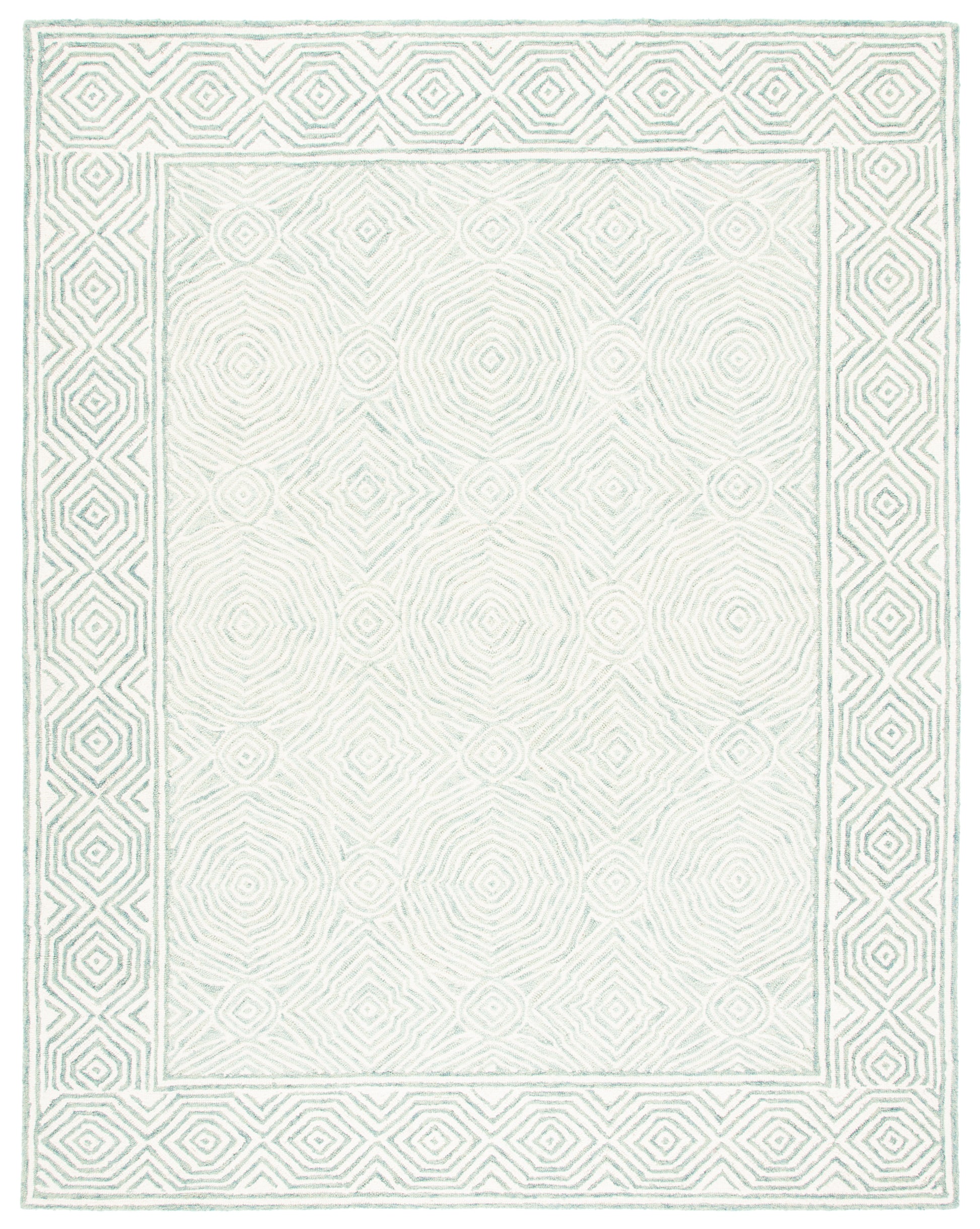 Safavieh Roslyn Ros351J Green/Blue Area Rug