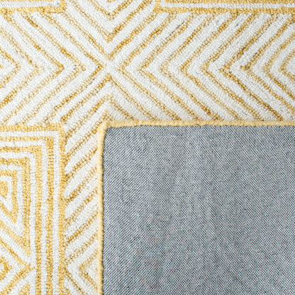 Safavieh Roslyn Ros352C Yellow/Ivory Area Rug