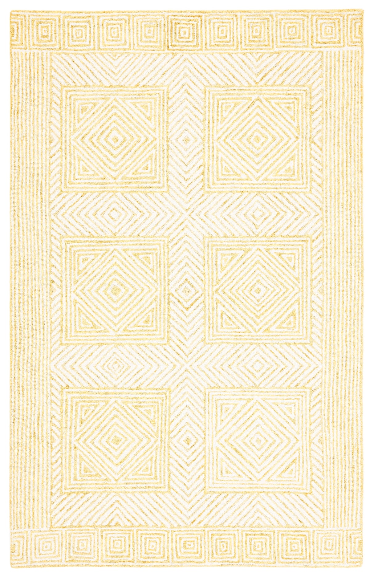 Safavieh Roslyn Ros352C Yellow/Ivory Rugs.