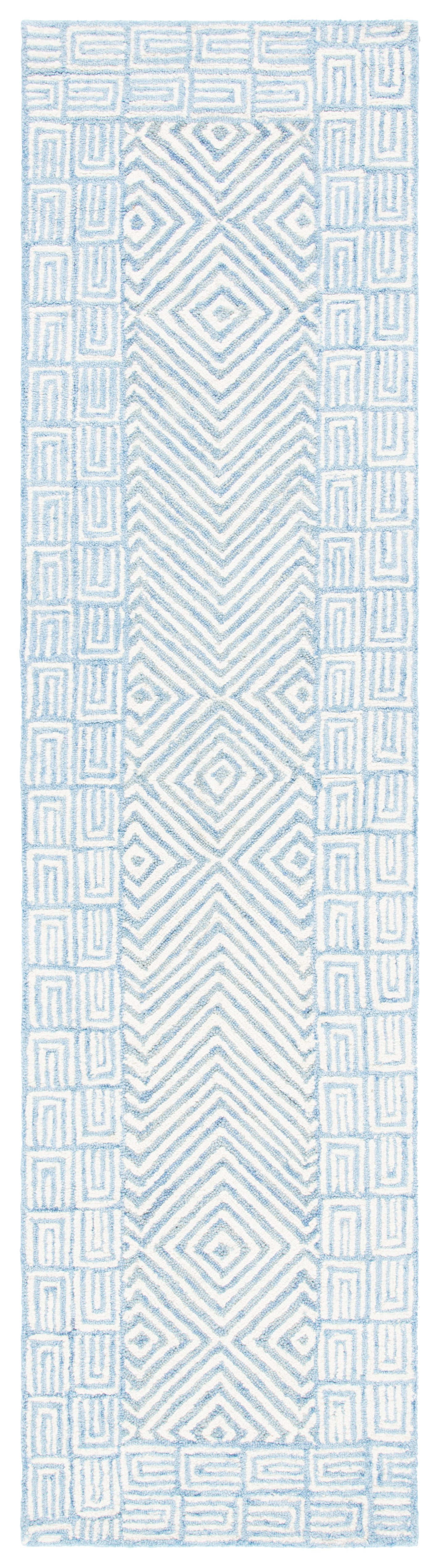 Safavieh Roslyn Ros353M Light Blue/Ivory Area Rug