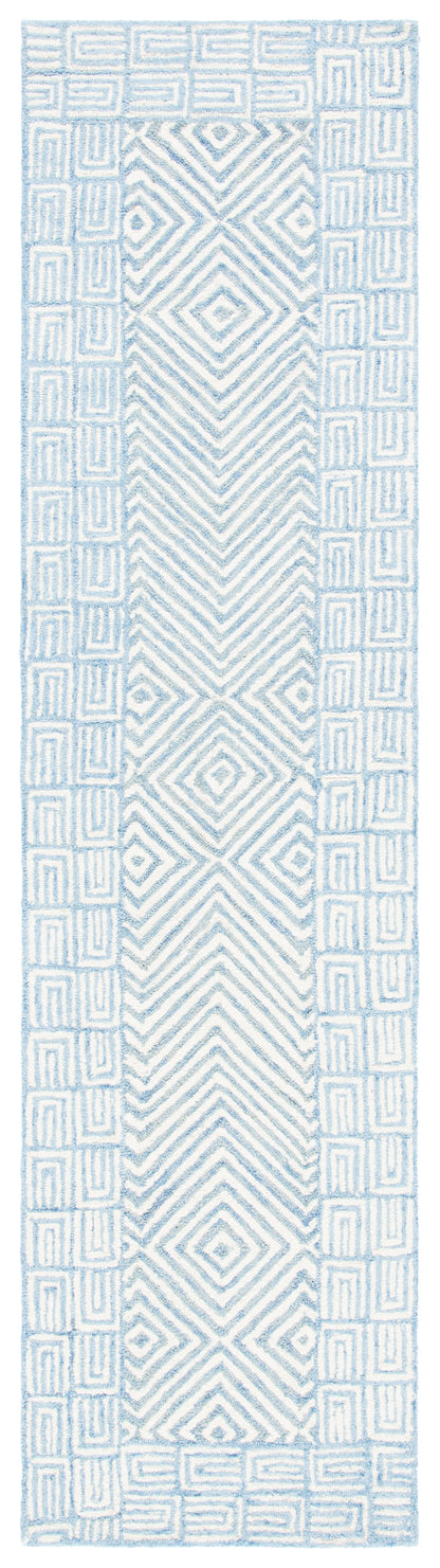 Safavieh Roslyn Ros353M Light Blue/Ivory Area Rug