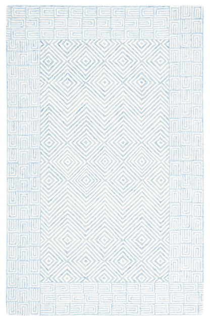 Safavieh Roslyn Ros353M Light Blue/Ivory Area Rug