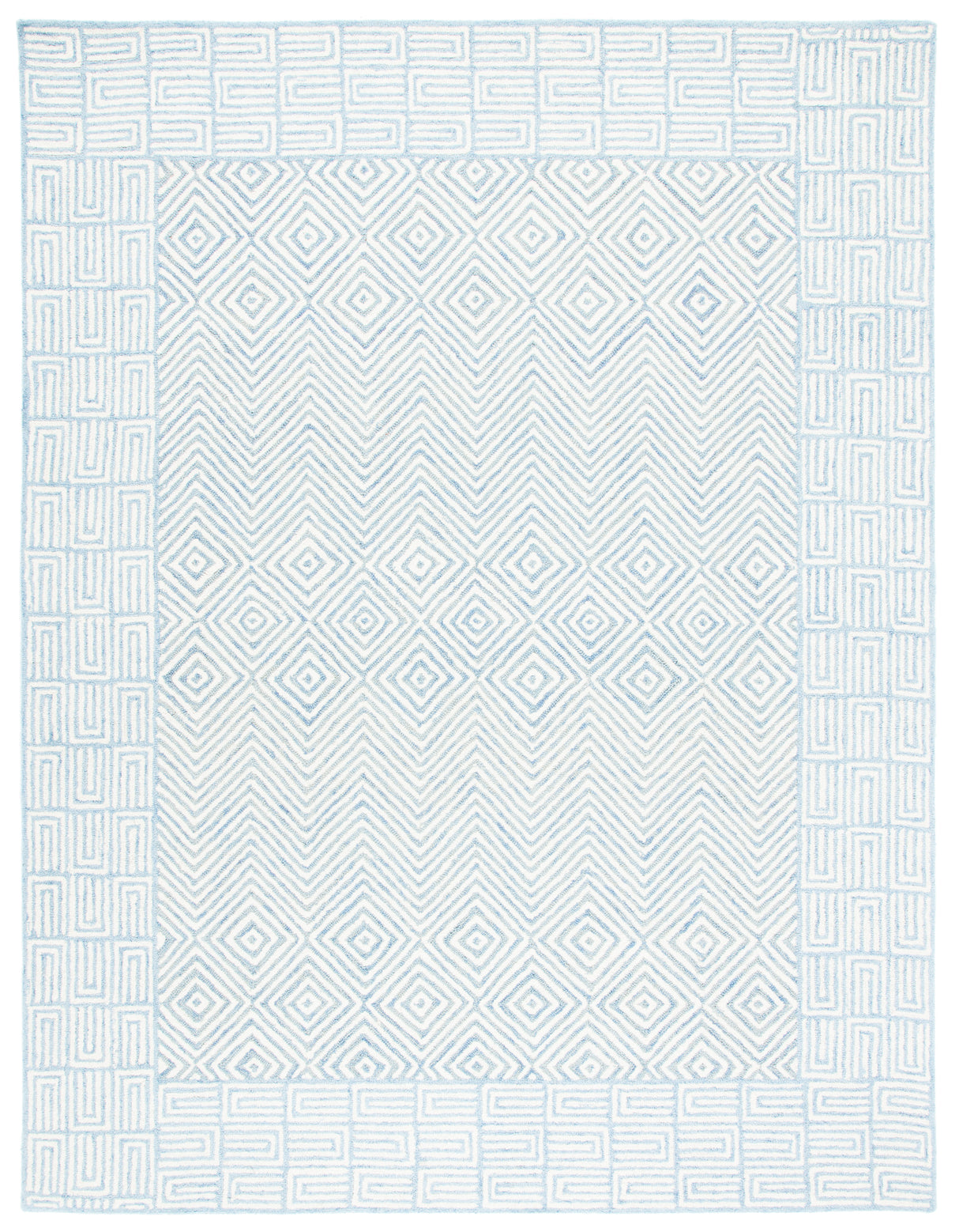 Safavieh Roslyn Ros353M Light Blue/Ivory Rugs.