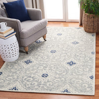 Safavieh Roslyn Ros601A Ivory/Blue Area Rug