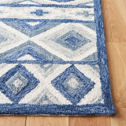 Safavieh Roslyn Ros602M Blue/Grey Area Rug