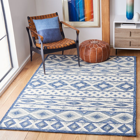 Safavieh Roslyn Ros602M Blue/Grey Rugs.