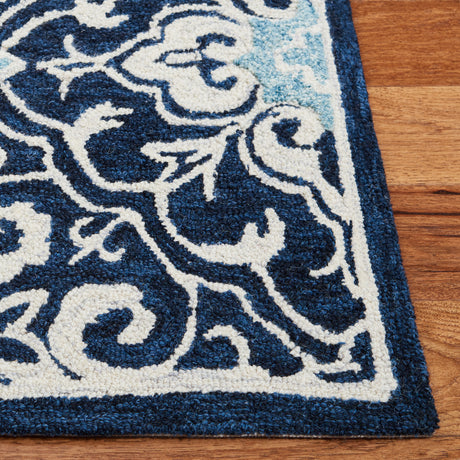 Safavieh Roslyn Ros603N Navy/Light Blue Rugs.