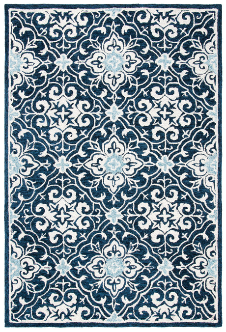 Safavieh Roslyn Ros603N Navy/Light Blue Rugs.