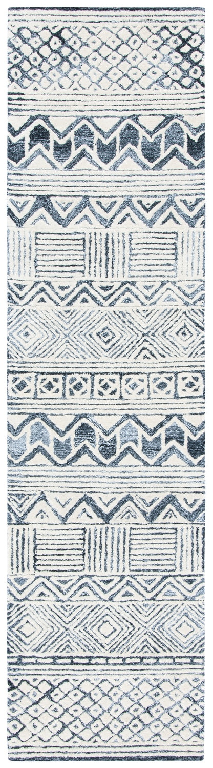 Safavieh Roslyn Ros802H Black/Ivory Area Rug