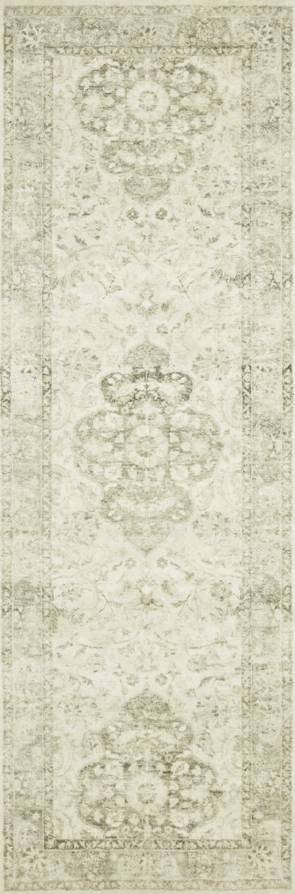 Loloi Rosette Ros-02 Ivory/Silver Area Rug