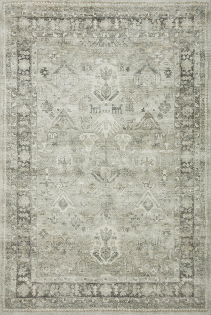 Loloi Rosette Ros-04 Steel/Graphite Area Rug