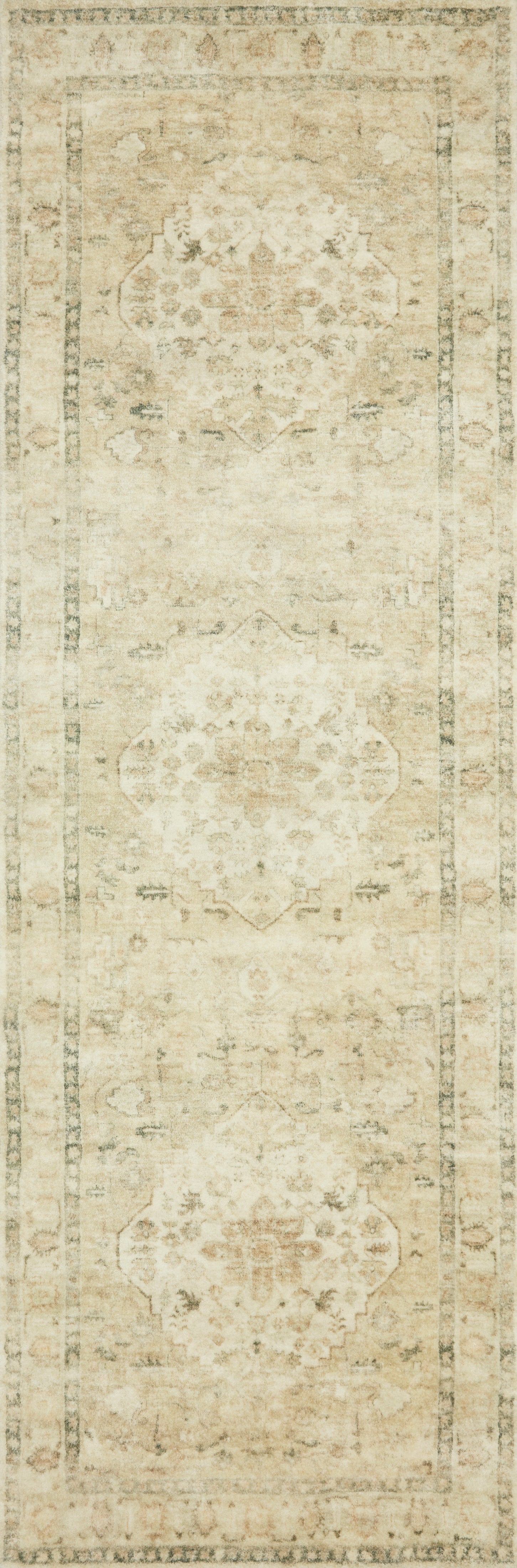 Loloi Rosette Ros-05 Sand/Ivory Area Rug