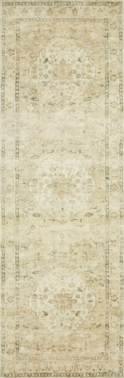 Loloi Rosette Ros-05 Sand/Ivory Area Rug