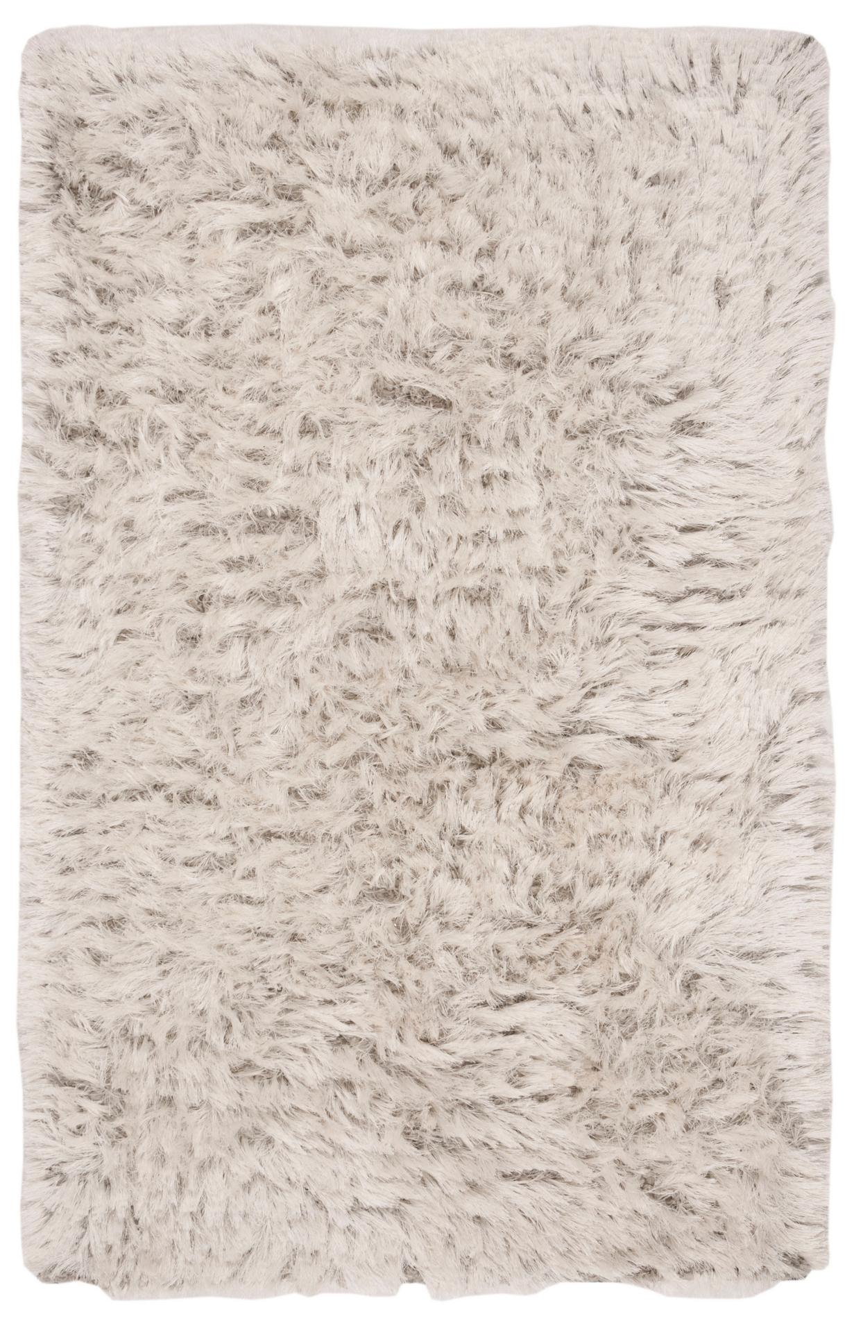 Safavieh Riviera Shag Rvg123F Light Grey Area Rug