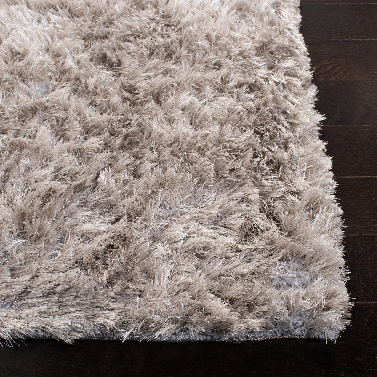 Safavieh Riviera Shag Rvg123F Light Grey Rugs.