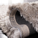 Safavieh Riviera Shag Rvg123F Light Grey Rugs.