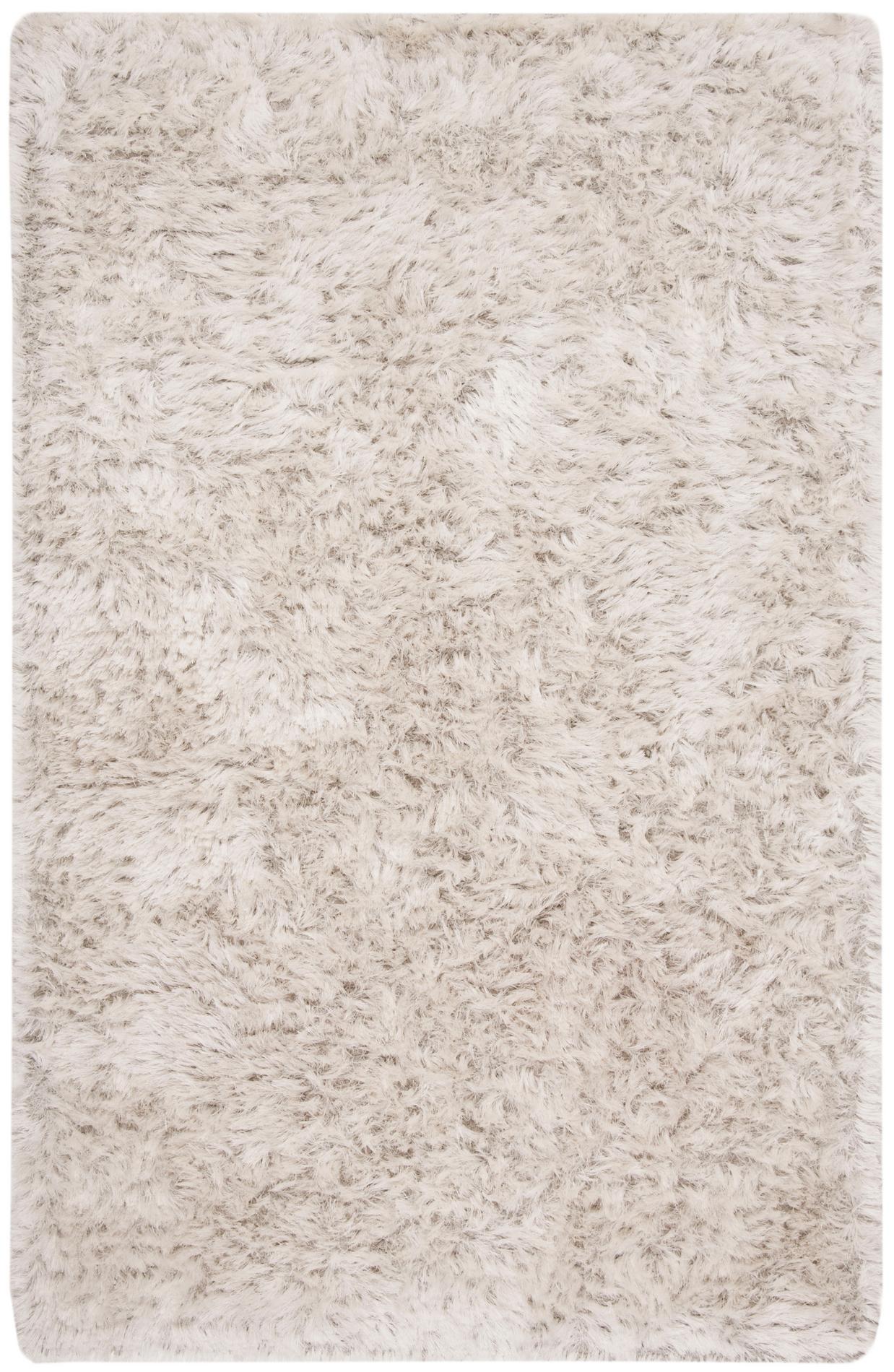 Safavieh Riviera Shag Rvg123F Light Grey Area Rug