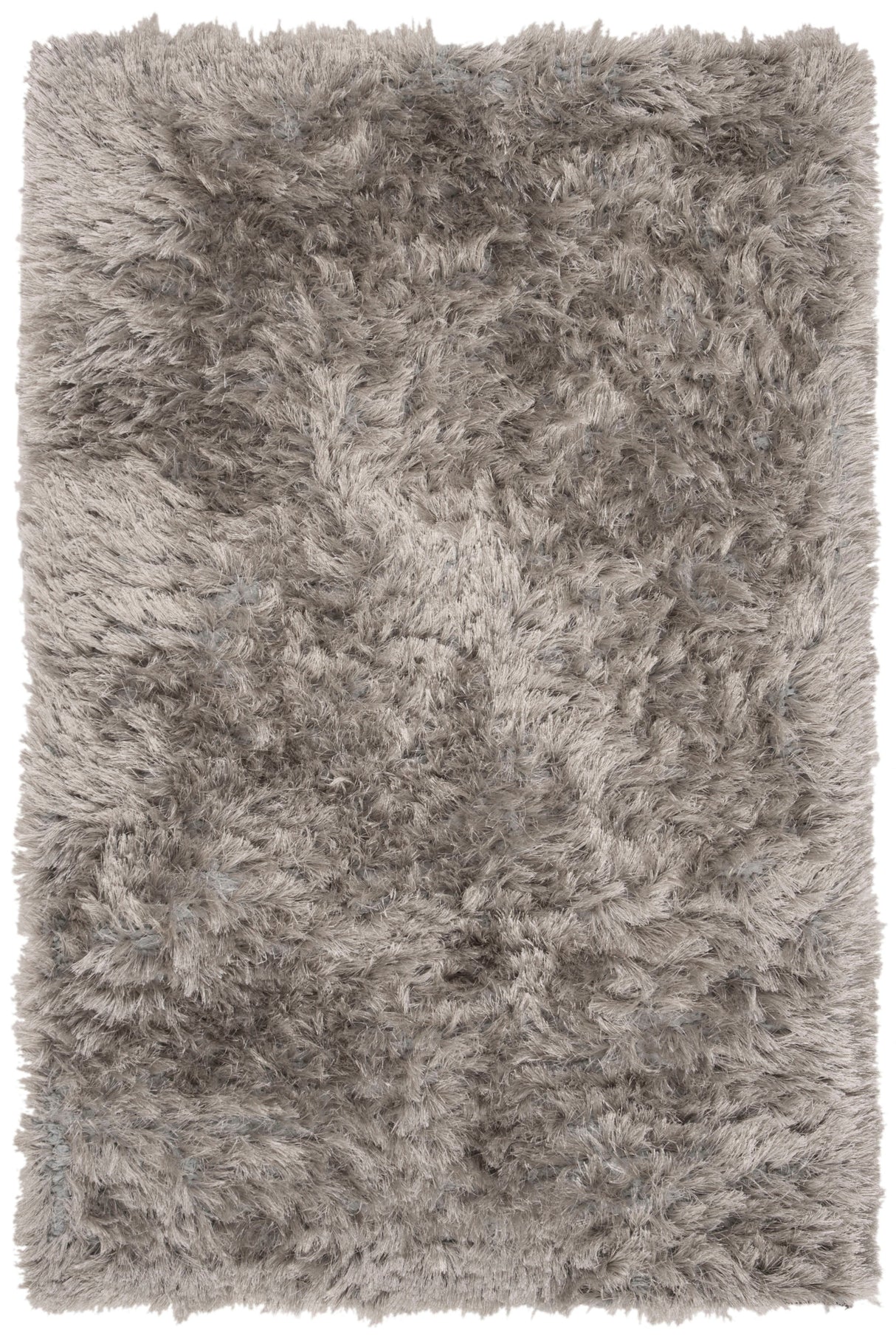 Safavieh Riviera Shag Rvg123G Silver Rugs.