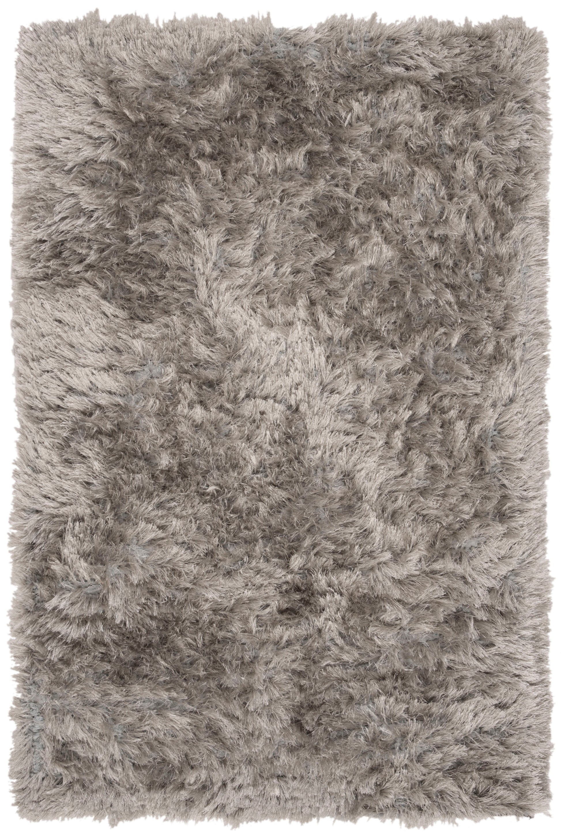 Safavieh Riviera Shag Rvg123G Silver Area Rug