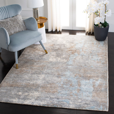 Safavieh Restoration Vintage Rvt113F Grey/Blue Rugs.