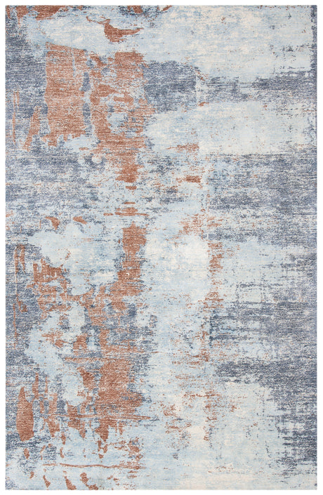 Safavieh Restoration Vintage Rvt113M Blue/Brown Rugs.