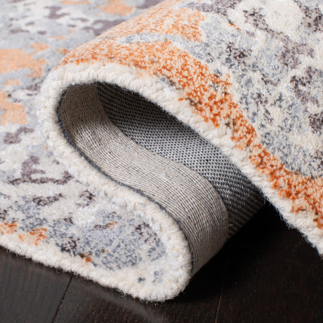 Safavieh Restoration Vintage Rvt114P Rust/Grey Rugs.