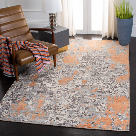 Safavieh Restoration Vintage Rvt114P Rust/Grey Rugs.