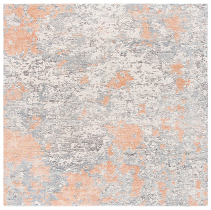 Safavieh Restoration Vintage Rvt114P Rust/Grey Area Rug