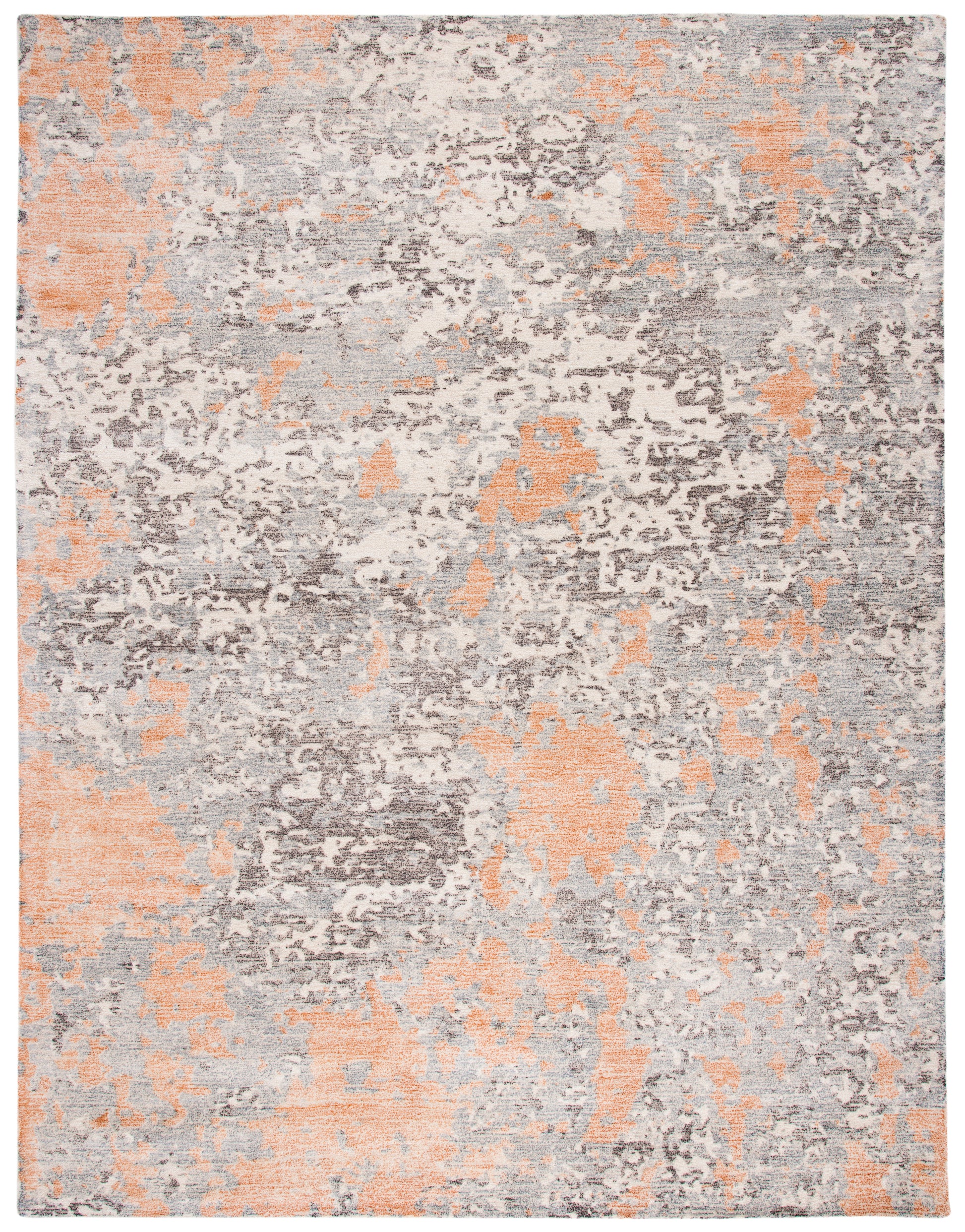 Safavieh Restoration Vintage Rvt114P Rust/Grey Area Rug