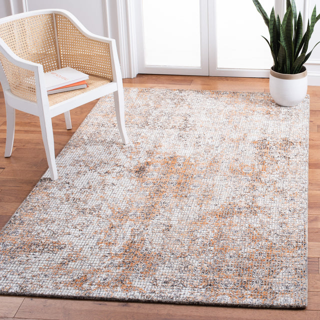 Safavieh Restoration Vintage Rvt120P Rust/Orange Rugs.