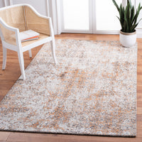 Safavieh Restoration Vintage Rvt120P Rust/Orange Area Rug