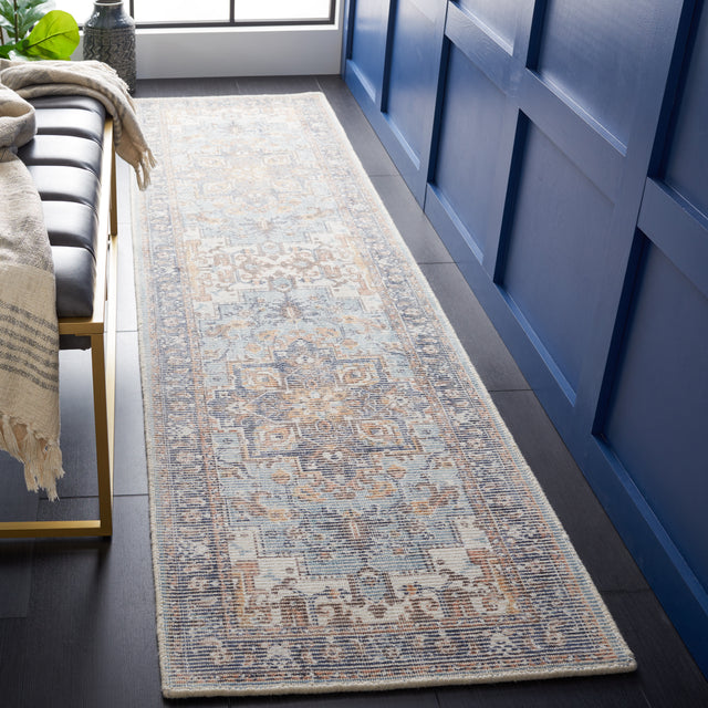Safavieh Restoration Vintage Rvt702A Ivory/Light Blue Rugs.