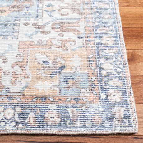 Safavieh Restoration Vintage Rvt702A Ivory/Light Blue Rugs.