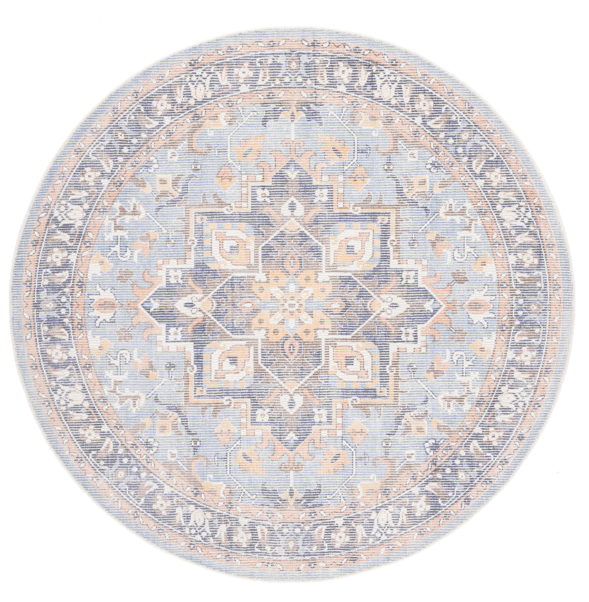 Safavieh Restoration Vintage Rvt702A Ivory/Light Blue Rugs.