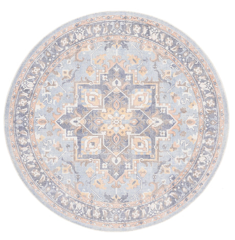 Safavieh Restoration Vintage Rvt702A Ivory/Light Blue Rugs.