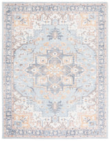 Safavieh Restoration Vintage Rvt702A Ivory/Light Blue Rugs.