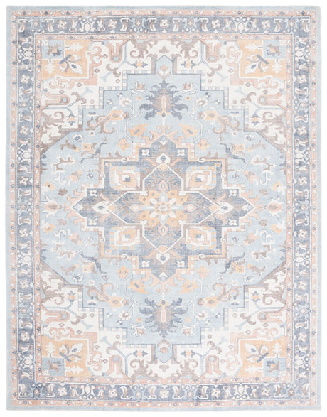 Safavieh Restoration Vintage Rvt702A Ivory/Light Blue Rugs.