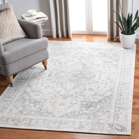 Safavieh Restoration Vintage Rvt707F Grey/Ivory Rugs.