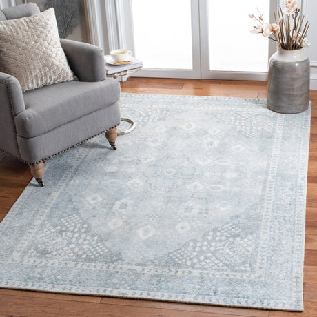 Safavieh Restoration Vintage Rvt708F Grey/Light Blue Rugs.