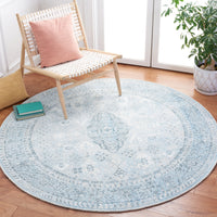 Safavieh Restoration Vintage Rvt708F Grey/Light Blue Area Rug