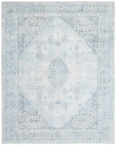 Safavieh Restoration Vintage Rvt708F Grey/Light Blue Rugs.