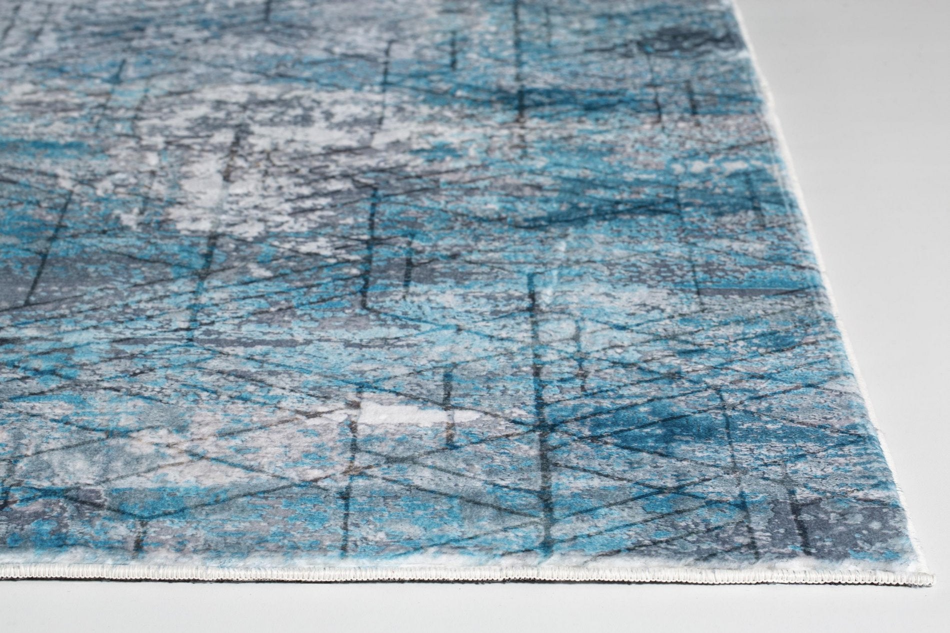 KAS Roxy 2805 Genesis Blue/Grey Area Rug