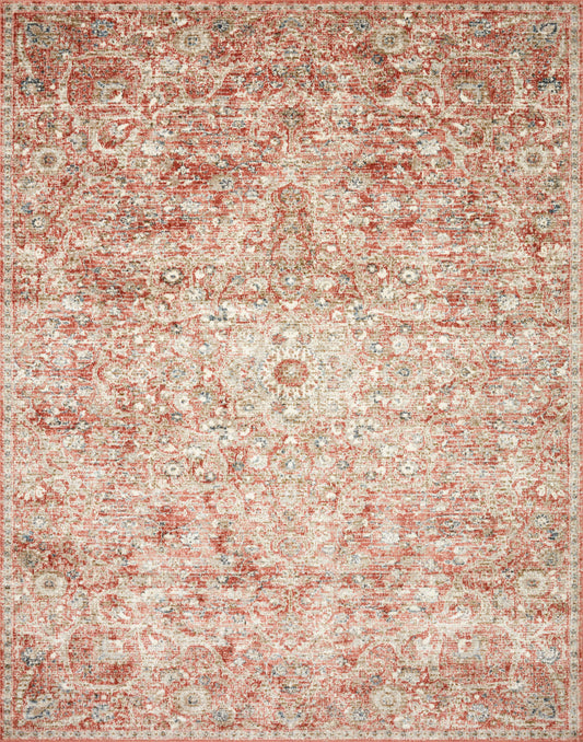 Loloi Saban Sab-02 Rust/Beige Area Rug