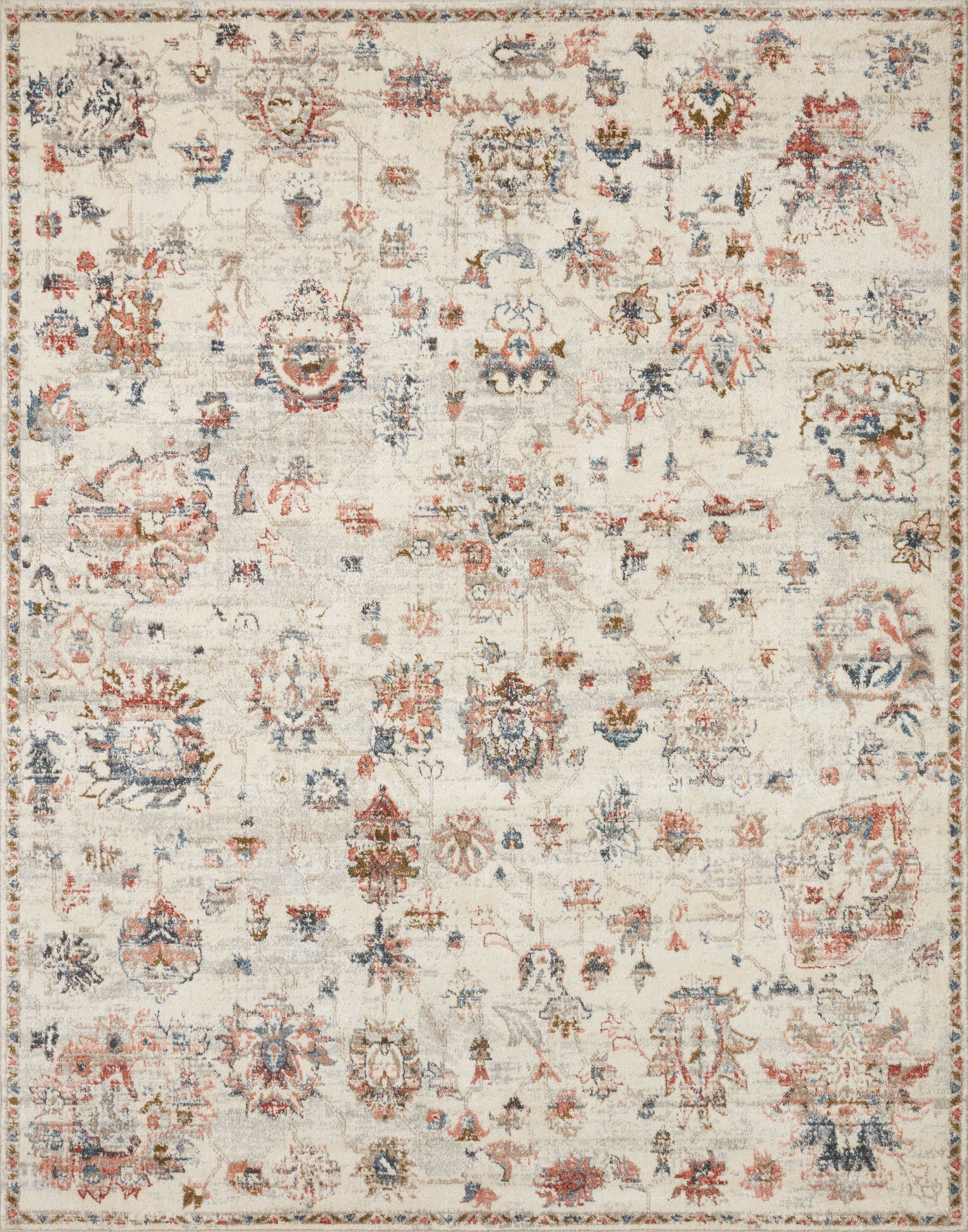 Loloi Saban Sab-09 Ivory/Multi Area Rug