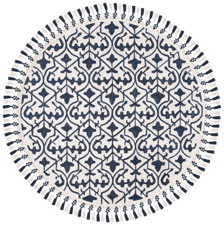 Safavieh Sahara Sah407N Navy/Ivory Rugs.
