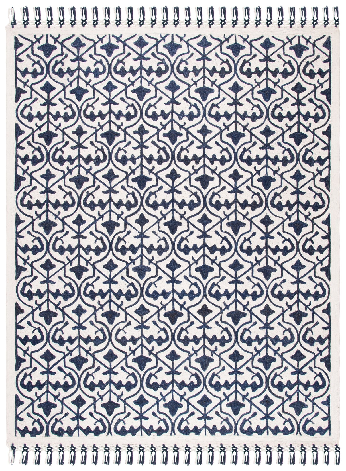 Safavieh Sahara Sah407N Navy/Ivory Rugs.